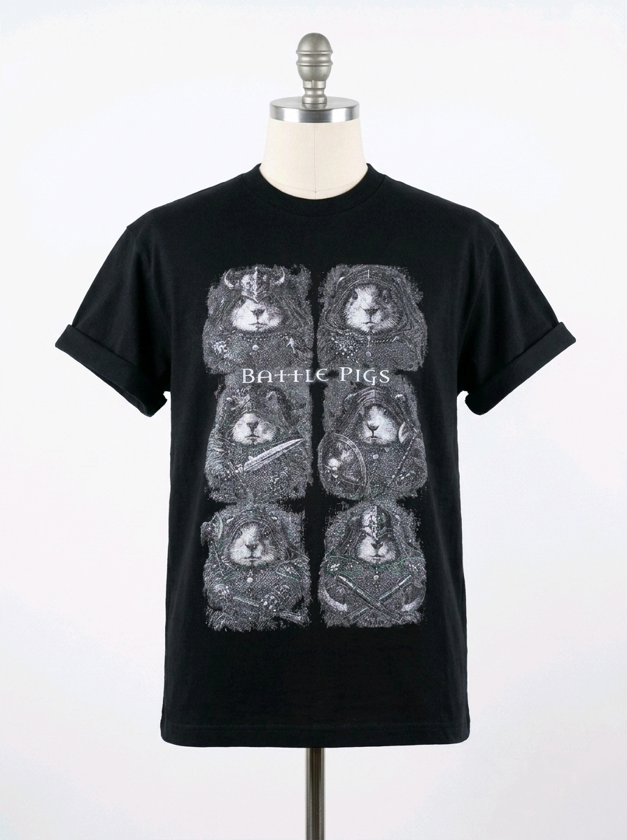 Battle Pigs - Oversized Made to order T-shirt
