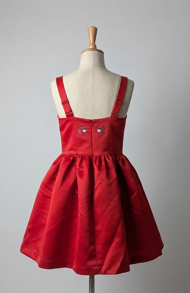 Red Barcelona Dress - Size 8