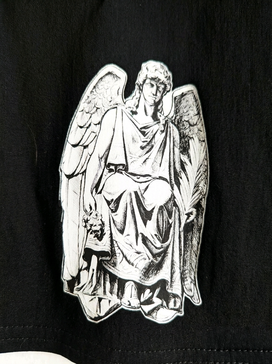 The Angels of Barcelona Cemetery – Gothic Mini Dress - Size 12