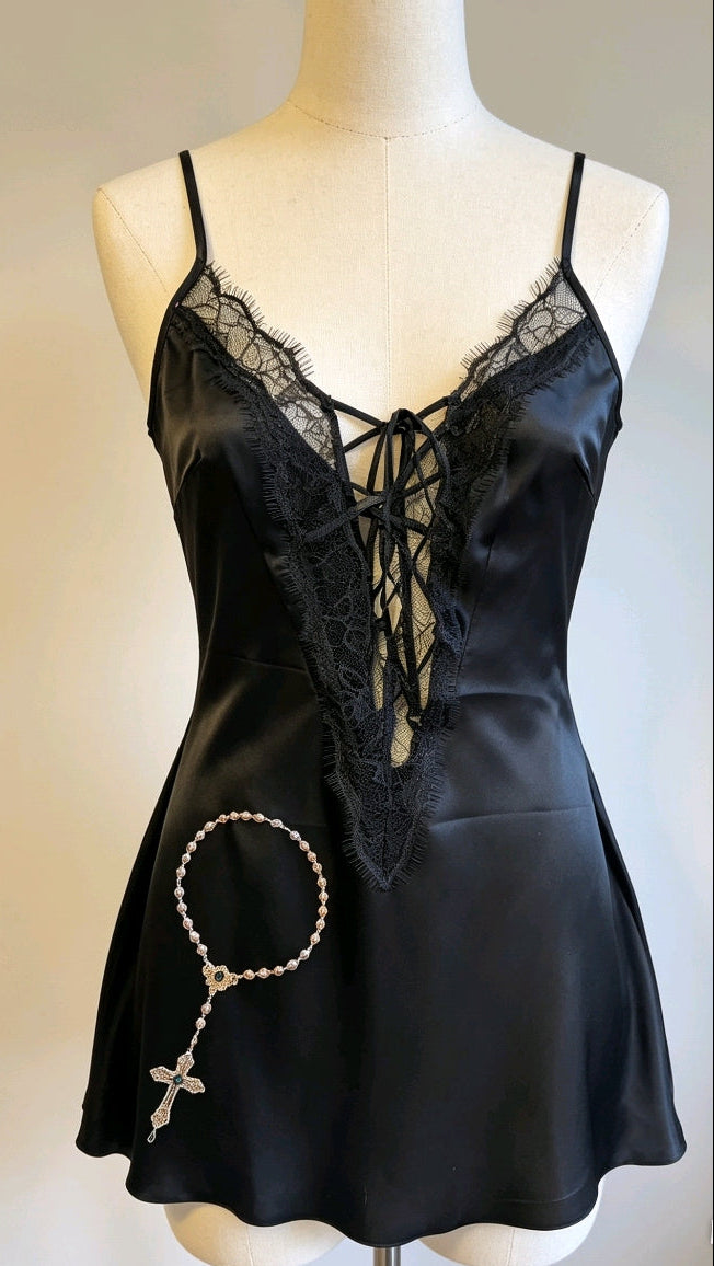 Nocturnal Devotion Slip Dress - Robyn size 12-14