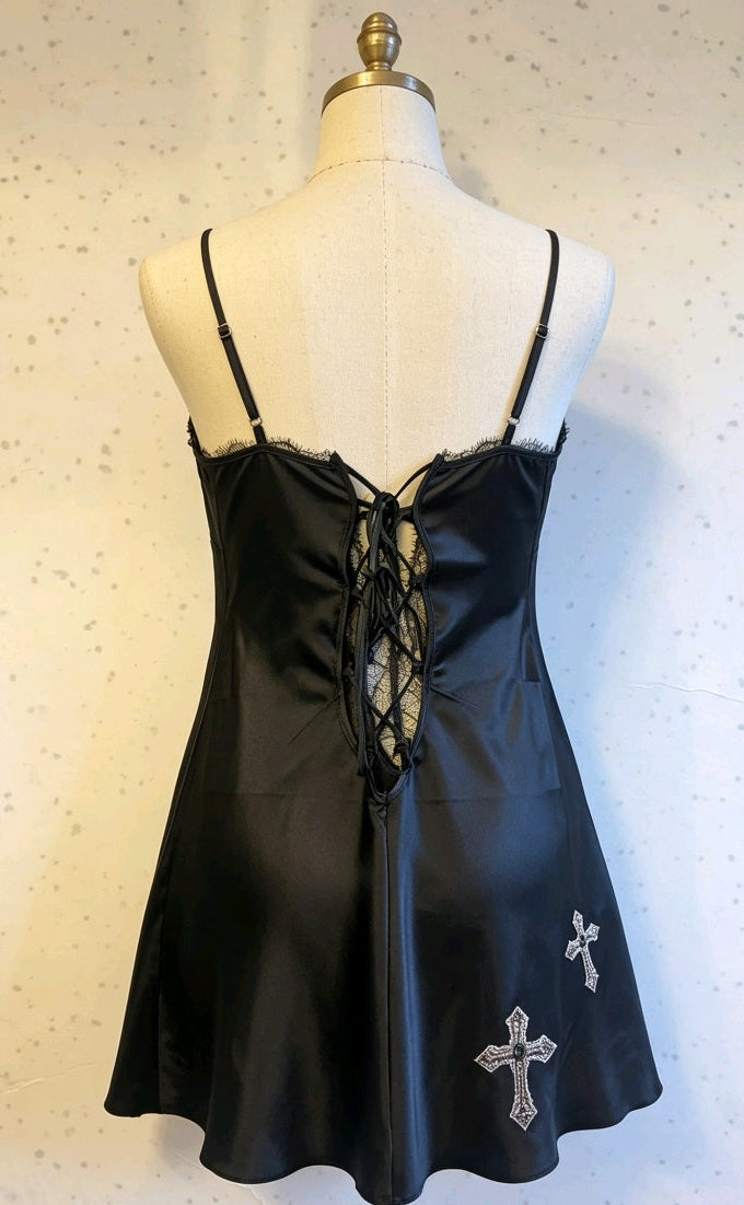 Nocturnal Devotion Slip Dress - Robyn size 12-14