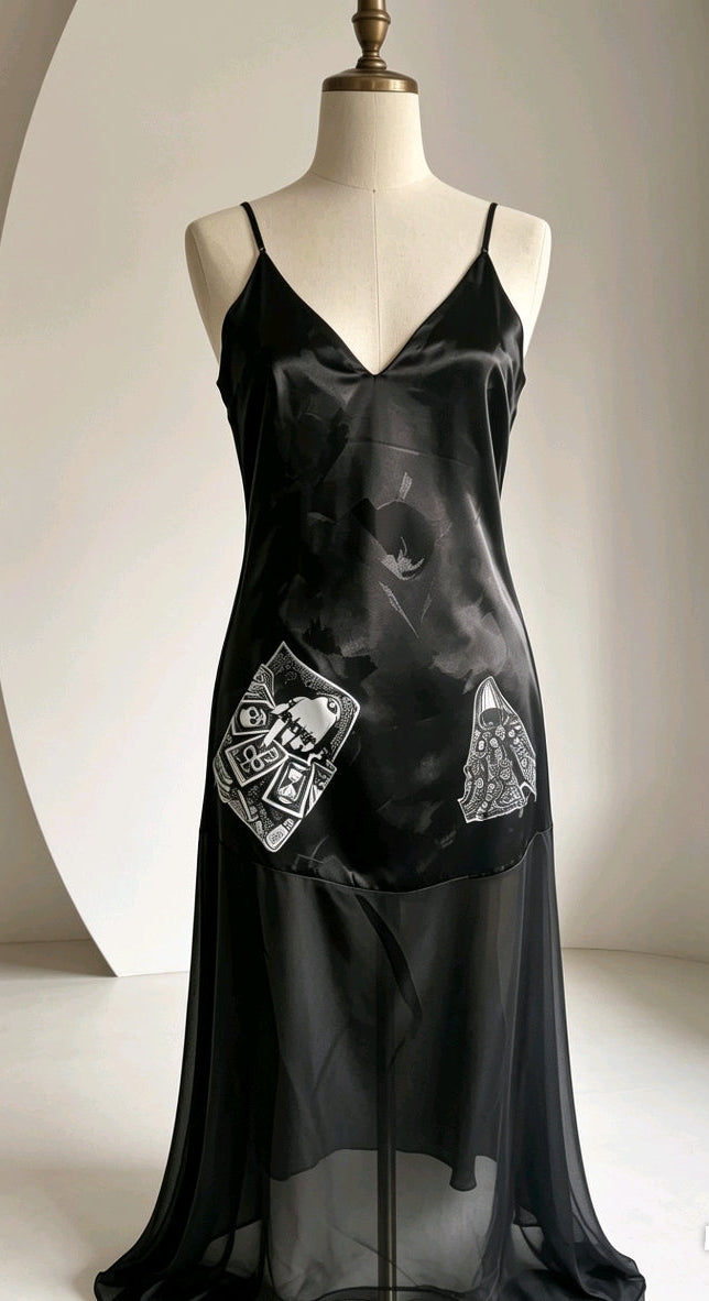 Dagger’s Veil Slip Dress Size 14