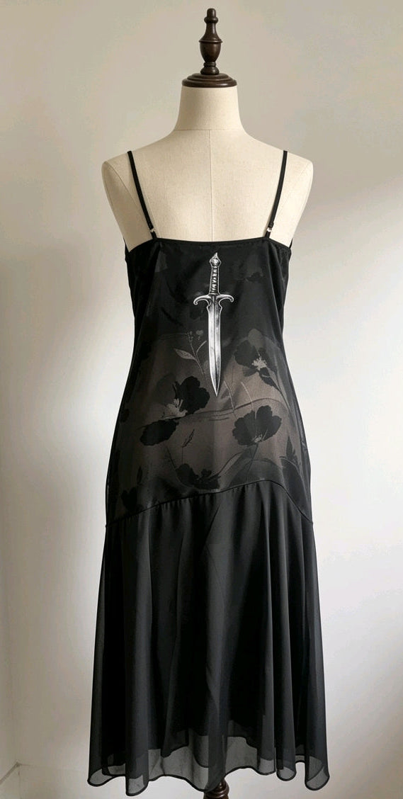 Dagger’s Veil Slip Dress Size 14