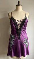 Ashen Sanctuary Slip Dress -12-14
